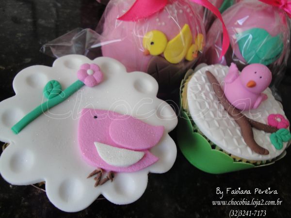 Cupcake Passarinho